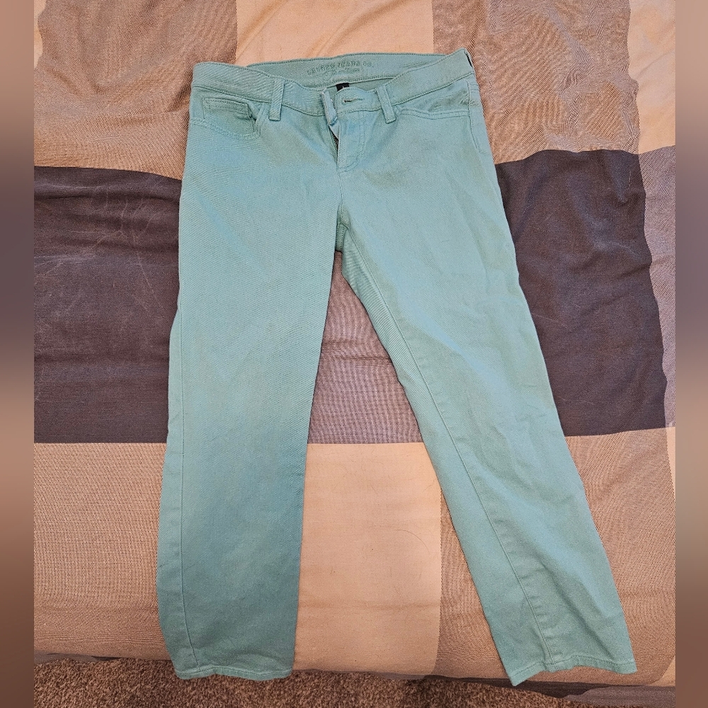 Lauren By Ralph Lauren blue/Green Slim Fit Pants